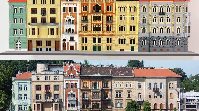 Budapesi épületsor